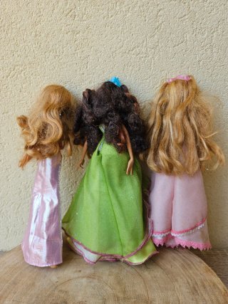Lote de 3 Bonecas Winx Club Mattel Vintage