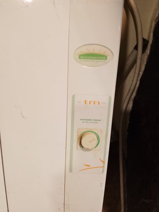 Radiador eléctrico blanco