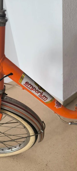 Bicicleta Vintage Naranja