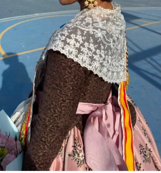 Vestido de niña Fallera