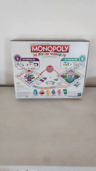 Monopoly Mi Primer Monopoly Hasbro Gaming 4+