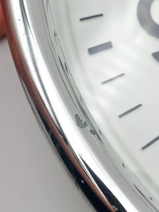 Orologio vintage industriale Gazzetta di Parma