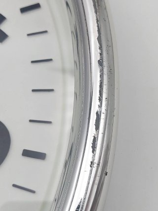 Orologio vintage industriale Gazzetta di Parma
