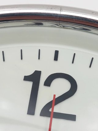 Orologio vintage industriale Gazzetta di Parma