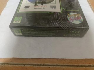 PRECINTADO Juego de PC Super EF-2000 caja grande