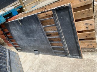 Puertas de chalet de hierro forjado