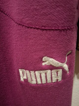 Pantaloni tuta Puma viola taglia XS