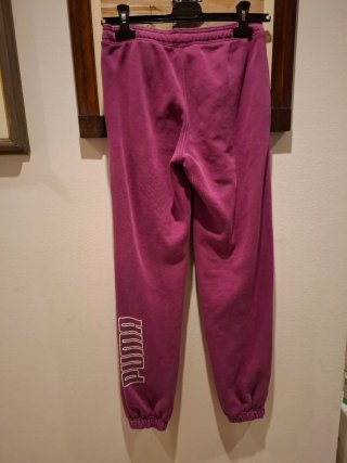 Pantaloni tuta Puma viola taglia XS