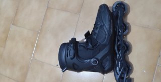 Patines Oxelo Fitness FIT100 Adulto Negro