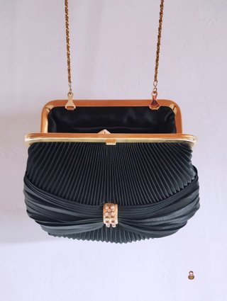 Bolso de fiesta vintage azul