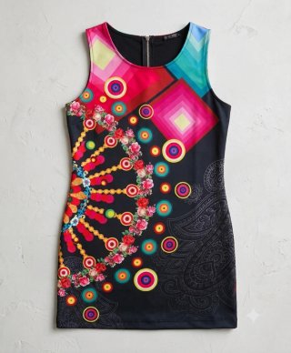 Vestido Verano Mujer Multicolor