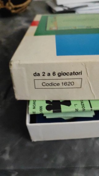 Monopoli Gioco da Tavolo Anni '80 Parker Brothers
