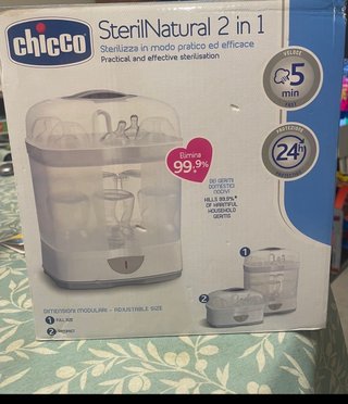 Esterilizador Chicco SterilNatural 2 en 1