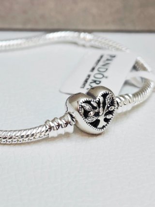 Pulsera Pandora Corazón Árbol de la Vida