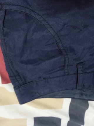 Talla 42.Desigual Pantalón Corto Azul Oscuro.