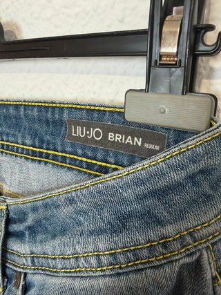 Vaqueros Liu Jo Uomo "Brian Regular" Azul Talla 40