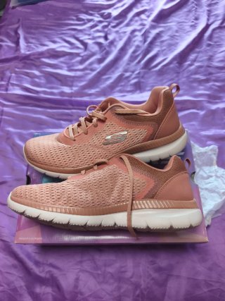 Zapatillas Skechers Beige/Rosa