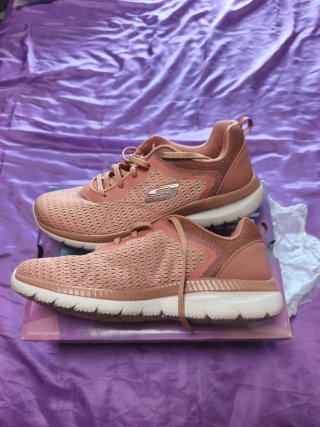 Zapatillas Skechers Beige/Rosa