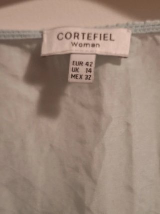Camisa sin mangas Cortefiel Talla 42