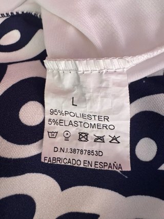 Top de tirantes estampado “Made in Spain”