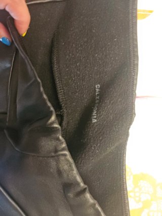 Pantalón termico efecto piel Calzedonia Talla S