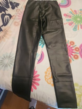 Pantalón termico efecto piel Calzedonia Talla S