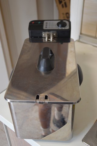 Freidora Eléctrica Acero Inoxidable