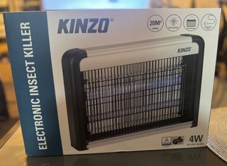 Lámpara mata insectos electrónica Kinzo 4W