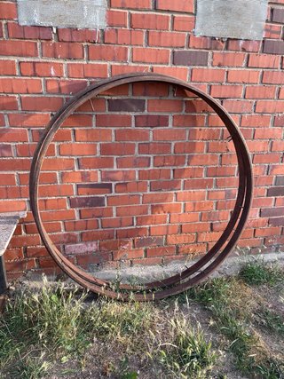 Aros de hierro para carro 145cm