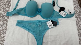 Conjunto lencería Passionata azul