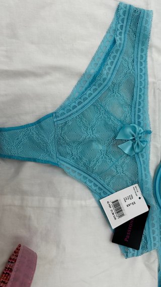 Conjunto lencería Passionata azul