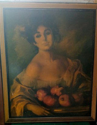 Cuadros Óleo Lienzo Mujer