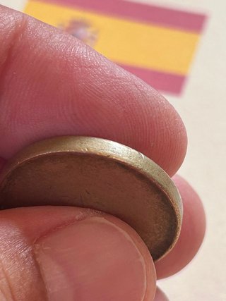 Cospel moneda 100 ptas canto liso