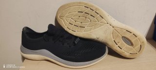 Zapatillas deportivas Crocs agua azul marino y gri