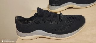 Zapatillas deportivas Crocs agua azul marino y gri