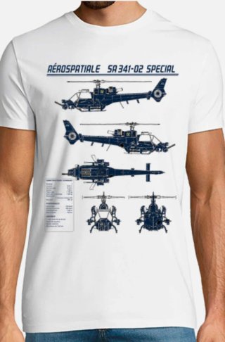 Camiseta Trueno Azul