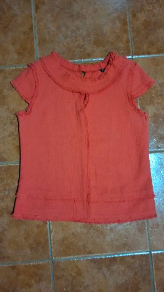 Blusa cuello redondo