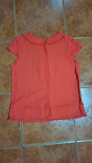 Blusa cuello redondo