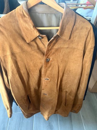 Chaqueta de piel para hombre