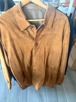Chaqueta de piel para hombre