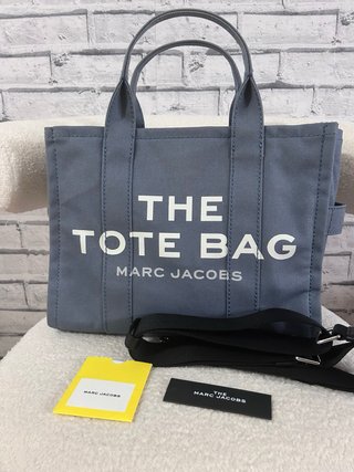 Bolso Tote Bag Marc Jacobs Gris azulado