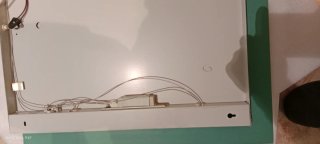 Espejo de baño con luz fluorescente
