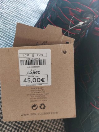Zapatos montaña Izas mujer T.37