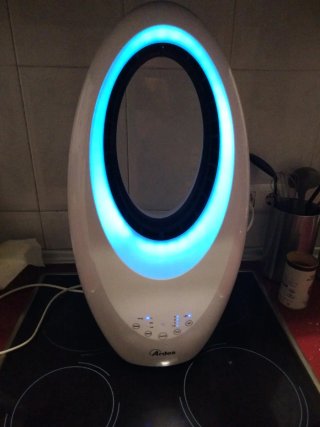 Ventilador Ardes sin aspas.