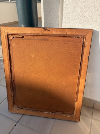 Cuadro marrón