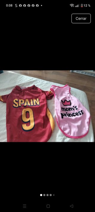 Ropa para perros: España y Mom's Princess