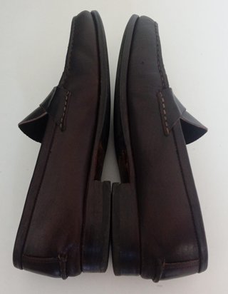 Mocasines Guido's Marrones con Hebilla Dorada