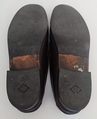 Mocasines Guido's Marrones con Hebilla Dorada