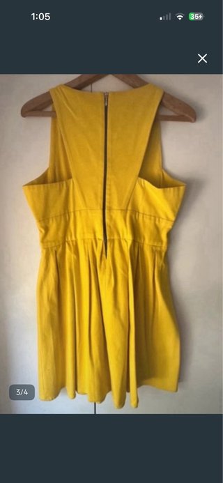 Vestido amarillo L