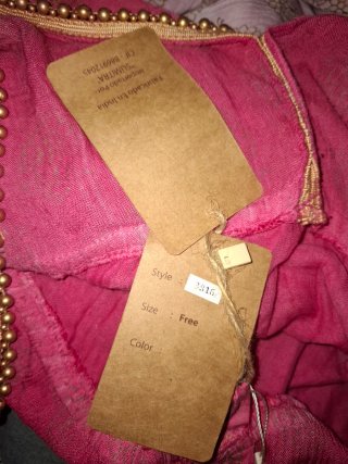 Vestido boho chic Sumitra talla única